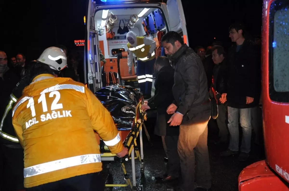 Mudurnu'da Trafik Kazası