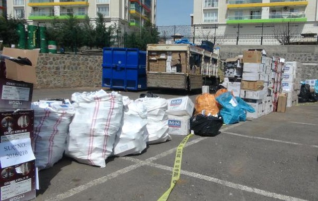 2.5 Milyon Liralık 600 Bin Paket Kaçak Sigara Ele Geçirildi