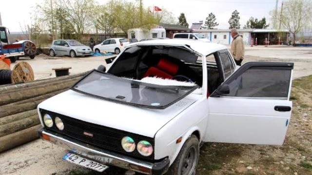 Hırsızlar 150 Kiloluk Danayı Otomobille Çalmaya Kalkıştılar