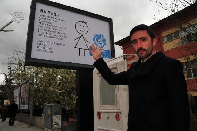 Tokat'ta Ülkü Ocakları'ndan İlginç Afiş