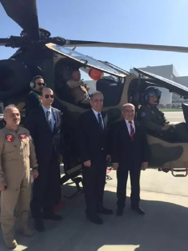 Orgeneral Öztürk, Yerli Helikopter ATAK'la Uçtu