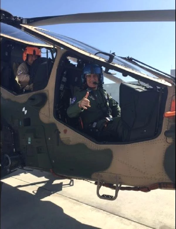 Orgeneral Öztürk, Yerli Helikopter ATAK'la Uçtu
