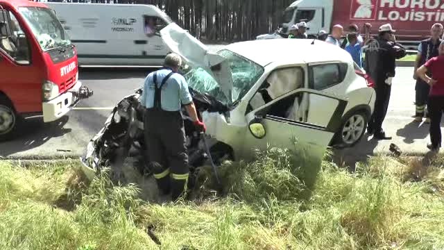 Tekirdağ'da Trafik Kazası! Anne, Karnındaki Bebeğiyle Can Verdi