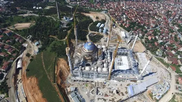 Çamlıca Camii Olası Bir Afet Anında 100 Bin Kişiyi Barındırabilecek