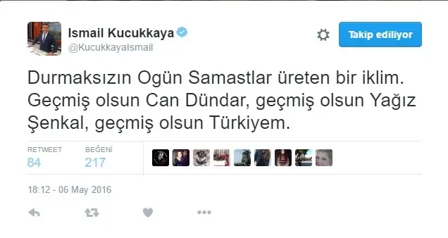 Can Dündar'a Yapılan Saldırıya İlk Tepkiler Sosyal Medyadan Geldi