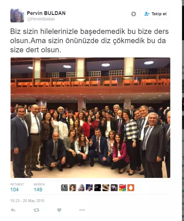 HDP'li Vekillerden Dokunulmazlık Sonucuna Tepki Geldi