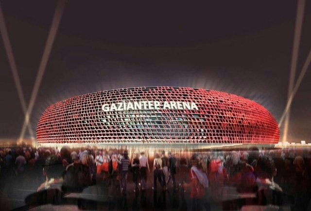 Gaziantep'in Yeni Stadı Baklava Simgesiyle İnşa Ediliyor