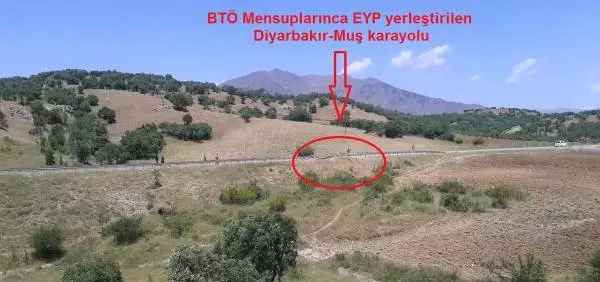 PKK'nın Diyarbakır-Muş Karayoluna Tuzakladığı 200 Kilo Patlayıcı İmha Edildi