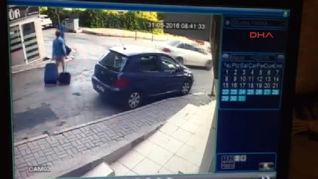 Seri Katilin İzmir'de Bavullarla Yürürken Yeni Görüntüleri Çıktı