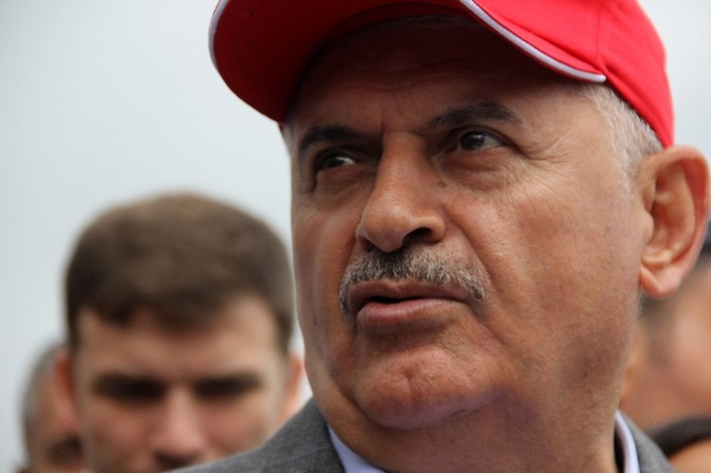 Başbakan Yıldırım'a Memleketinde Dolu Sürprizi