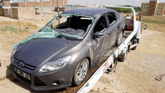 Nusaybin'de Su Kanalına Devrilen Otomobildeki Çift Öldü