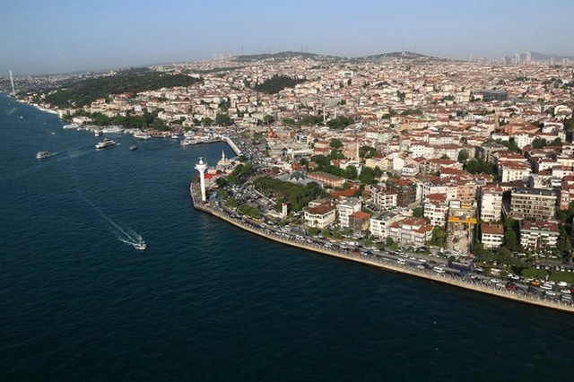 Avrasya Tüneli Projesi İlk Defa Havadan Görüntülendi