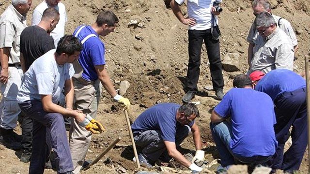 Bosna'da Yeni Toplu Mezar Bulundu