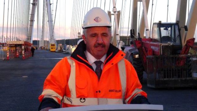 Ulaştırma Bakanı Arslan 3. Köprünün Açılacağı Tarihi Duyurdu