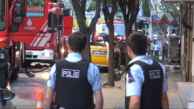 Cihangir'de Patlama! Ortalık Savaş Alanına Döndü, 1 Vatandaş Öldü