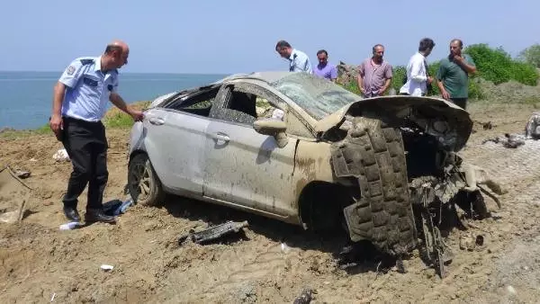 Kaza Yapan Sürücü Hastaneden Kaçmaya Çalışırken Yakalandı