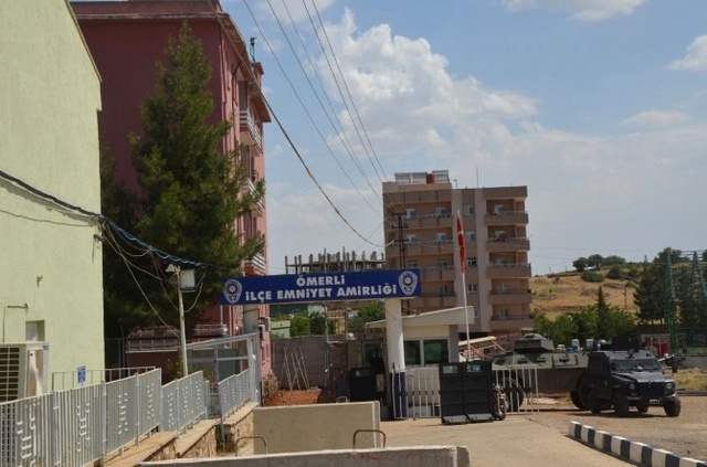 Mardin Ömerli'de Teröre Tepki Yürüyüşü Düzenlendi
