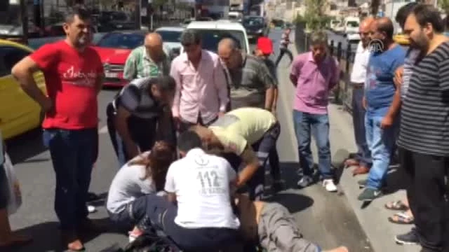 Beyoğlu'nda Trafik Kazası: 1 Yaralı