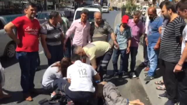 Beyoğlu'nda Trafik Kazası: 1 Yaralı