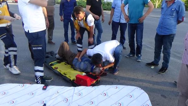İlk Yardıma Koşan Sürücü, Yaralıya Müdahale Ettirmedi