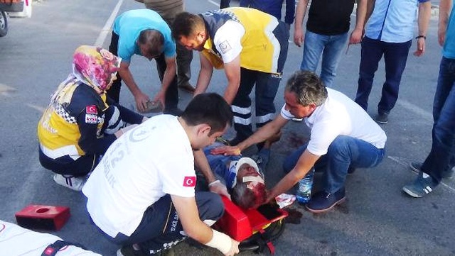 İlk Yardıma Koşan Sürücü, Yaralıya Müdahale Ettirmedi