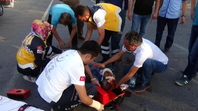 İlk Yardıma Koşan Sürücü, Yaralıya Müdahale Ettirmedi