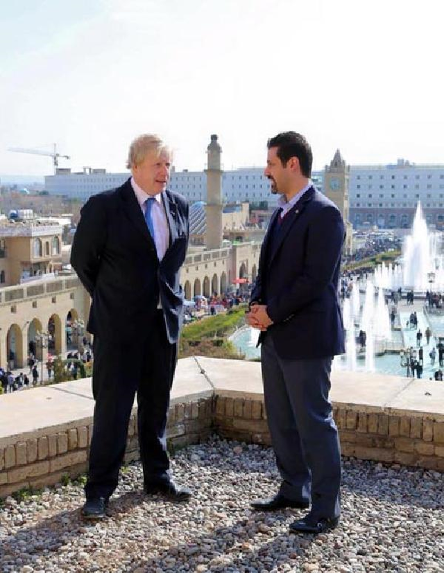 Irak Kürt Medyası: Peşmerge Dostu Boris Johnson Bakan Oldu