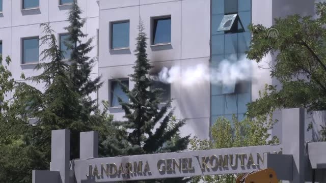Jandarma Genel Komutanlığı'nda Yangın