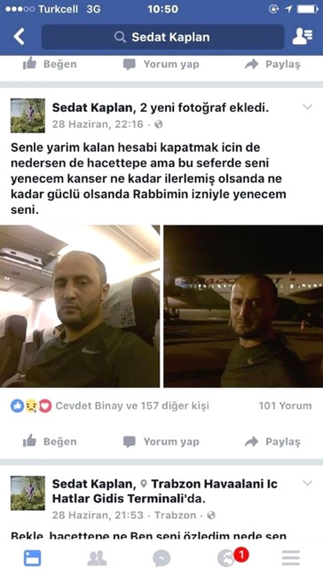 Kanser Tedavisi İçin Gittiği Ankara'da Darbe Girişimi Sırasında Şehit Oldu