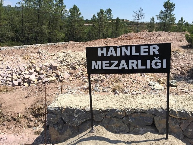 Vatan Hainleri Mezarlığı İlk Kez Görüntülendi
