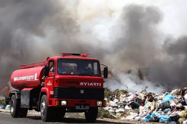 Bodrum'da Çöp Toplama Alanında Patlama Meydana Geldi