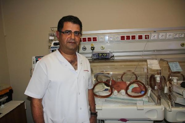 Suriyeli Kadın, 5 Kilo 750 Gramlık Bebek Dünyaya Getirdi