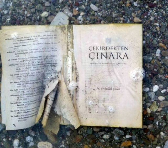 Atatürk Barajı'nda Fetullah Gülen Kitapları Bulundu