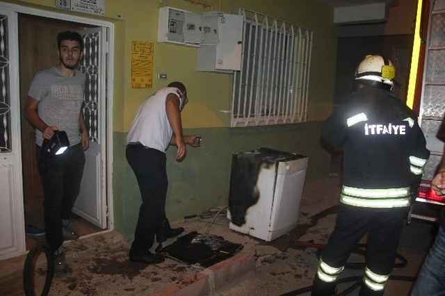 Bulaşık Makinesi Yangın Çıkardı