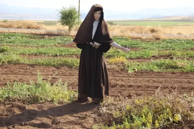 Vitrin Mankenlerinin Bostan Nöbeti Çiftçinin Son Çaresi Oldu