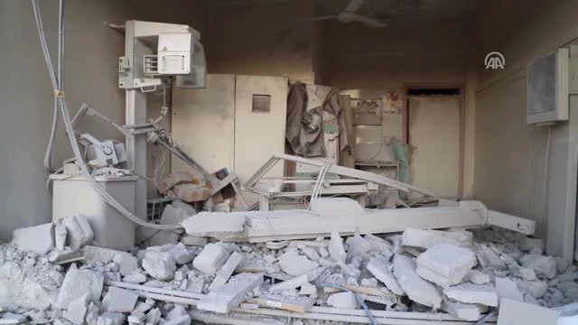 Rus Savaş Uçağı Hastaneyi Bombaladı!