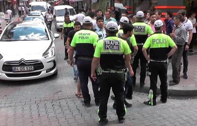Uşak'ta Trafik Magandası Gerginliği!