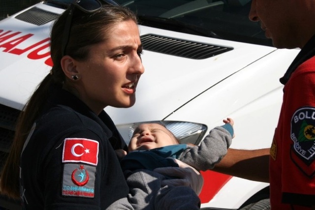 Bolu'da 6 Aylık Bebek Ölümden Döndü