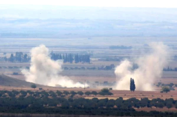IŞİD Hedefleri Tank ve Uçaklarla Vuruluyor