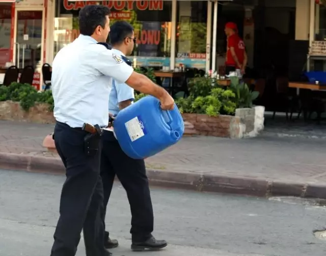 Şüpheli Bidon Polisi Harekete Geçirdi