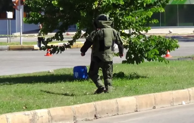 Şüpheli Bidon Polisi Harekete Geçirdi