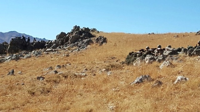Uykudaki Teröristler İHA'yla vuruldu