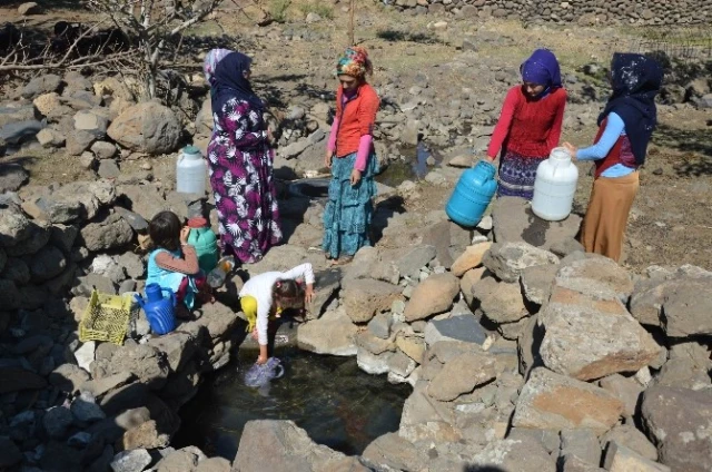 Köylüler Hayvan Dışkılarının Bulaştığı Kuyu Suyunu Mecburiyetten İçiyor