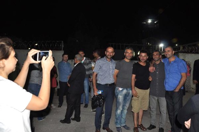 Gaziantep'te FETÖ'den Tutuklanan 15 Asker Tahliye Edildi