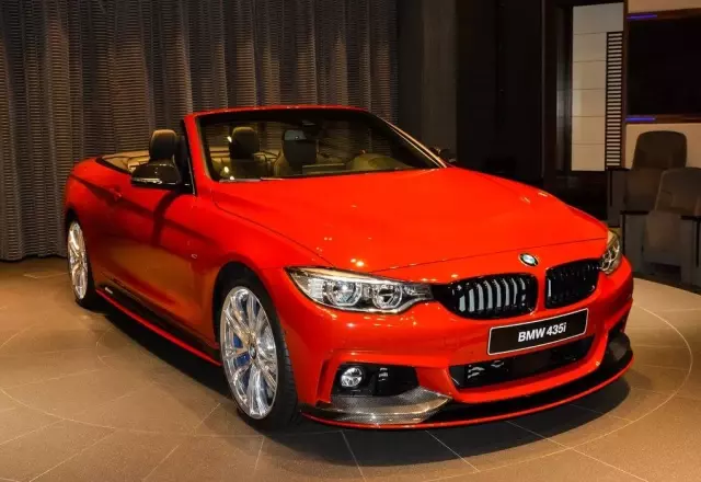 Bmw 435i Cabrio'ya Akrapovic Desteği