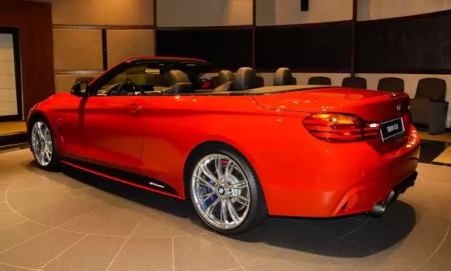 Bmw 435i Cabrio'ya Akrapovic Desteği