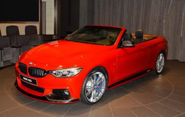 Bmw 435i Cabrio'ya Akrapovic Desteği