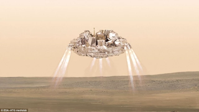 ESA, Mars'a İnen Robottan Haber Alınamadığını Bildirdi