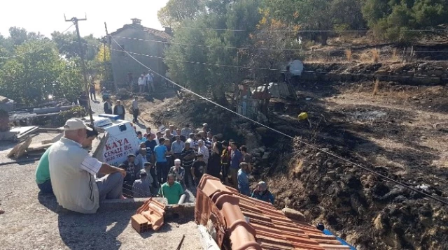 Yangını Söndürmek İsterken Yanarak Hayatını Kaybetti