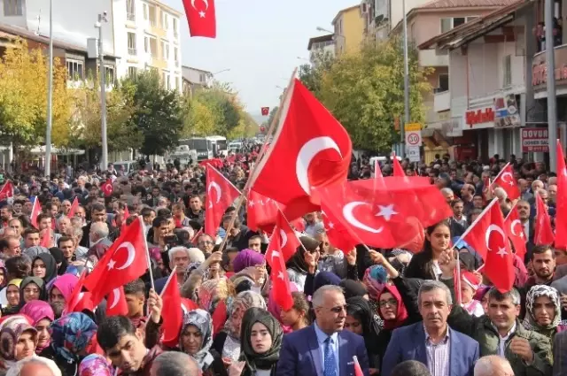 Bingöl'ün Genç İlçesinde Teröre Lanet Mitingi! Binler Sokağa Döküldü